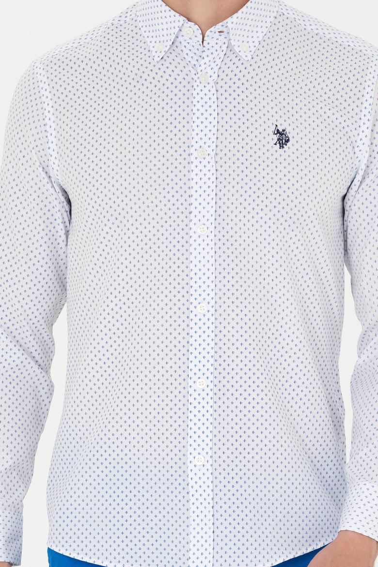 Erkek Mavi Uzun Kollu Gömlek - 50279425007