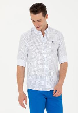 Erkek Mavi Uzun Kollu Gömlek - 50279425007