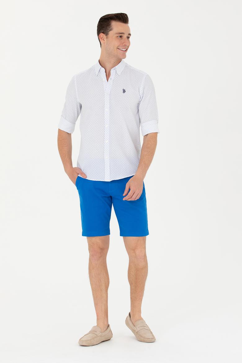 Erkek Mavi Uzun Kollu Gömlek - 50279425007