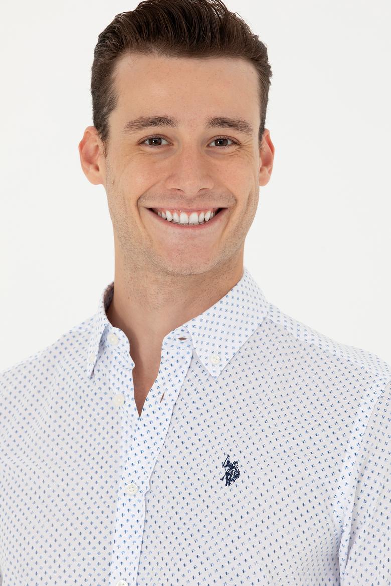 Erkek Mavi Uzun Kollu Gömlek - 50279425007