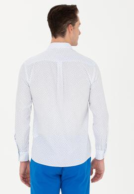 Erkek Mavi Uzun Kollu Gömlek - 50279425007