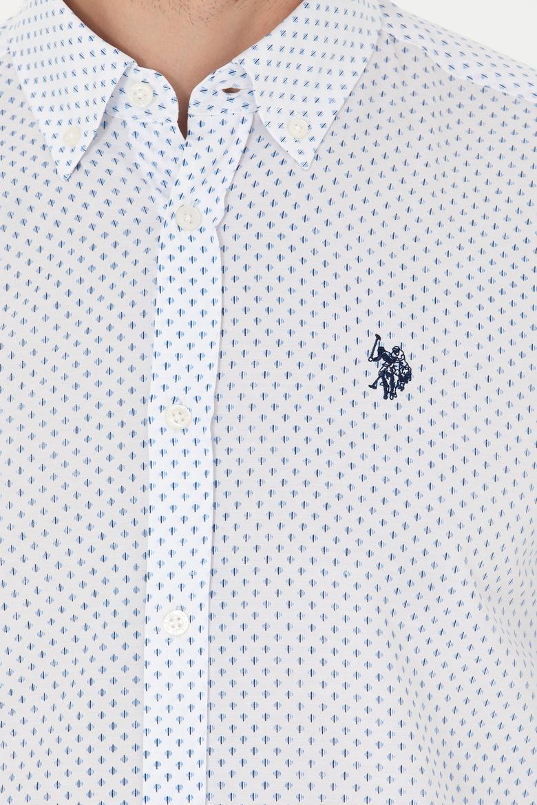 Erkek Mavi Uzun Kollu Gömlek - 50279425007