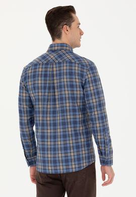 Erkek Mavi Uzun Kollu Gömlek - 50279517025