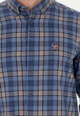 Erkek Mavi Uzun Kollu Gömlek - 50279517025