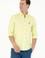 Erkek Neon Sarı Uzun Kollu Basic Gömlek