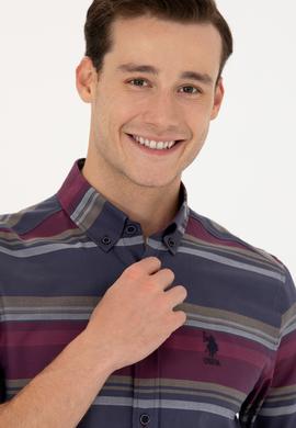 Erkek Lacivert Uzun Kollu Gömlek - 50277940006