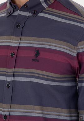 Erkek Lacivert Uzun Kollu Gömlek - 50277940006