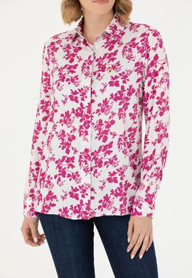 Kadın Menekşe Uzun Kollu Gömlek - 50279866035