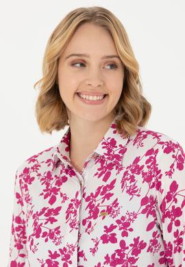 Kadın Menekşe Uzun Kollu Gömlek - 50279866035