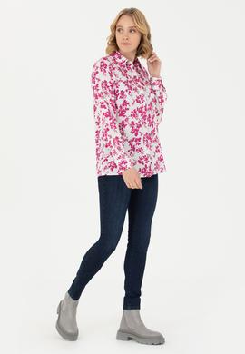 Kadın Menekşe Uzun Kollu Gömlek - 50279866035