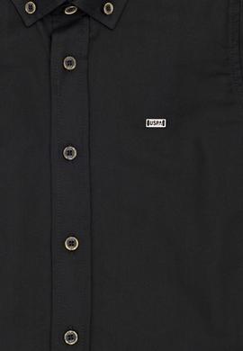 Erkek Çocuk Siyah Uzun Kollu Basic Gömlek - 50271304020