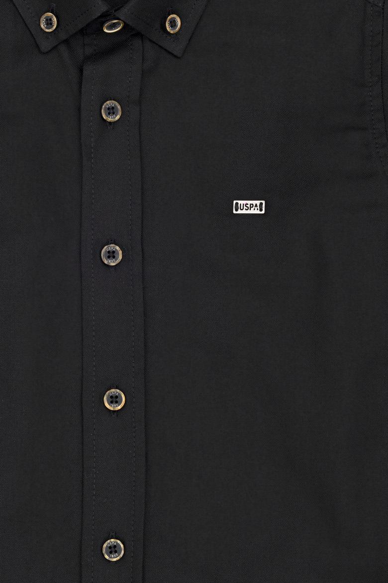 Erkek Çocuk Siyah Uzun Kollu Basic Gömlek - 50271304020