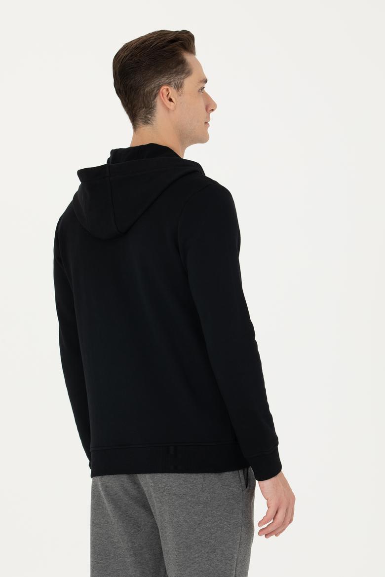 Erkek Siyah Sweatshirt - 50273717021
