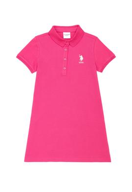 Kız Çocuk Fuşya Örme Elbise - 50270098025