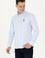 Erkek Açık Mavi Uzun Kollu Basic Gömlek
