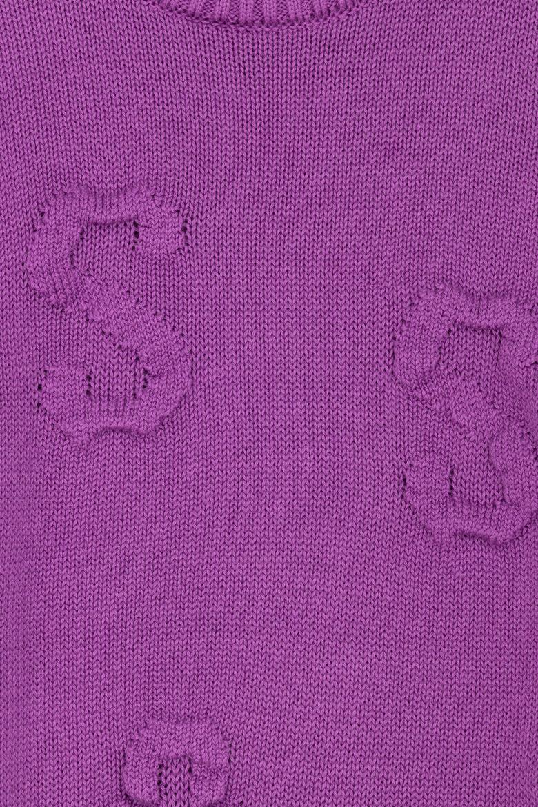 Kız Çocuk Menekşe Kazak - 50271870006