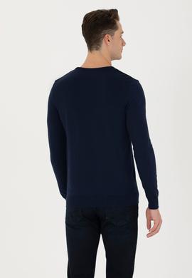 Erkek Lacivert Basic Kazak - 50269003007