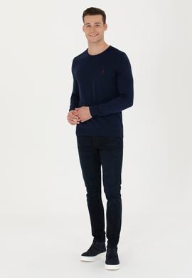 Erkek Lacivert Basic Kazak - 50269003007