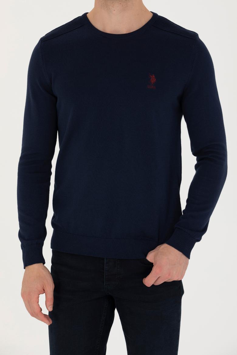 Erkek Lacivert Basic Kazak - 50269003007