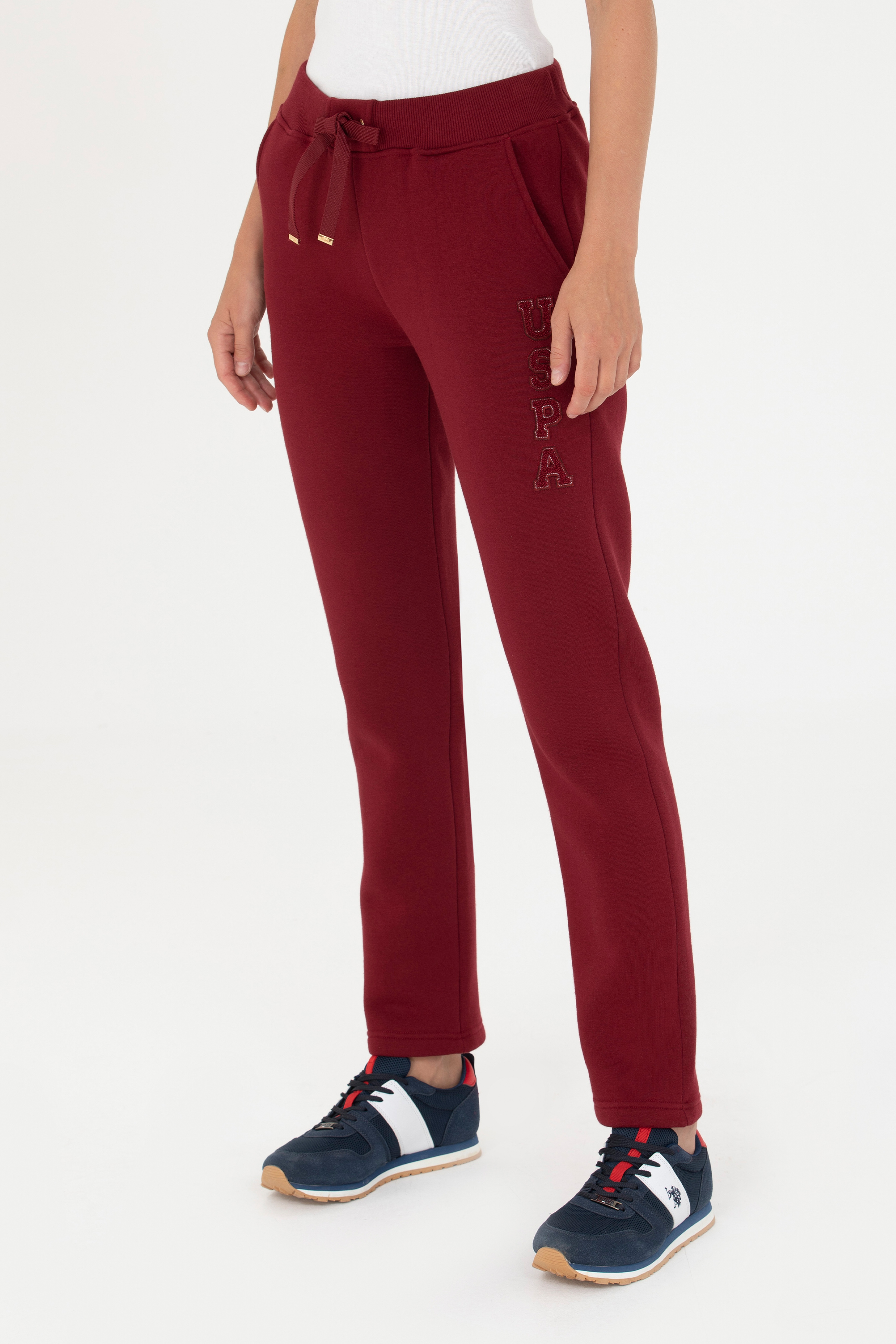 Kadın Bordo Eşofman Altı