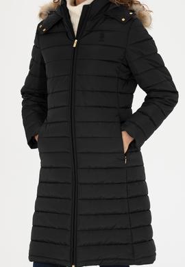 Kadın Siyah Kaban - 50272050009