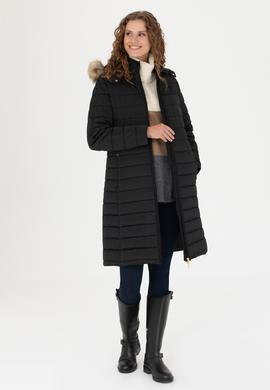 Kadın Siyah Kaban - 50272050009