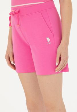 Kadın Pembe Örme Şort - 50262609037