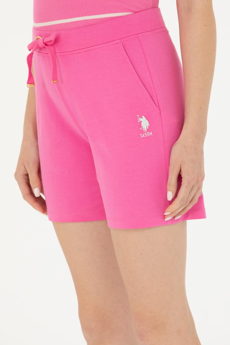 Kadın Pembe Örme Şort - 50262609037