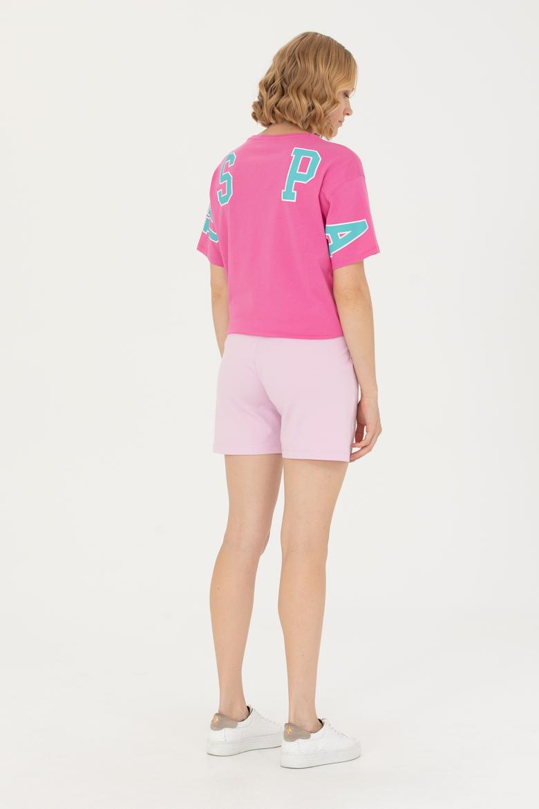 Kadın Manolya Örme Şort - 50262609086