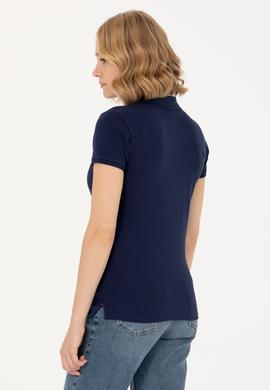Kadın Lacivert Basic Tişört - 50262699014