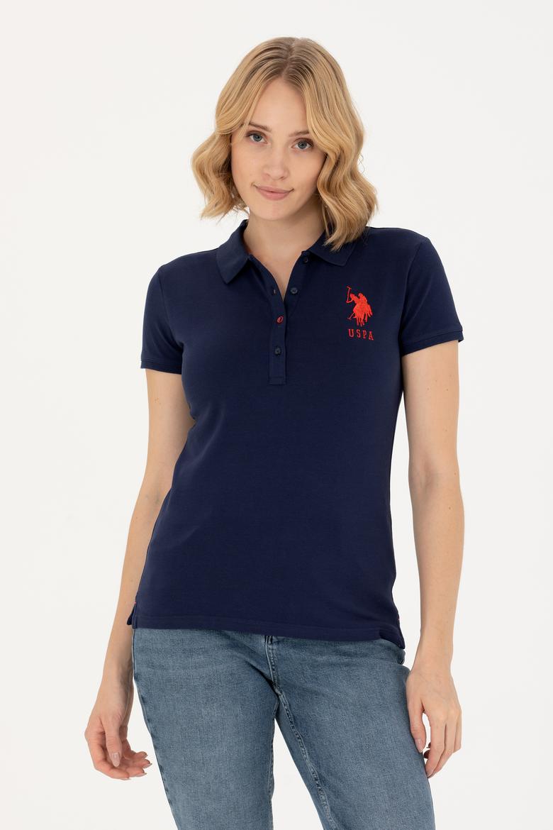 Kadın Lacivert Basic Tişört - 50262699014