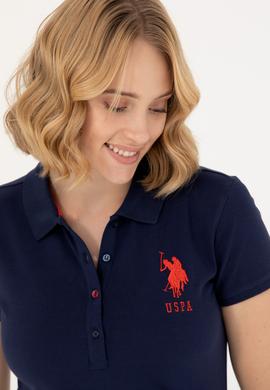 Kadın Lacivert Basic Tişört - 50262699014