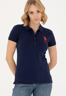 Kadın Lacivert Basic Tişört - 50262699014