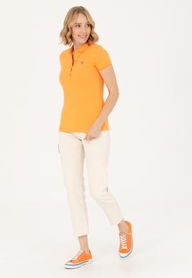 Kadın Turuncu Tişört - 50262716038