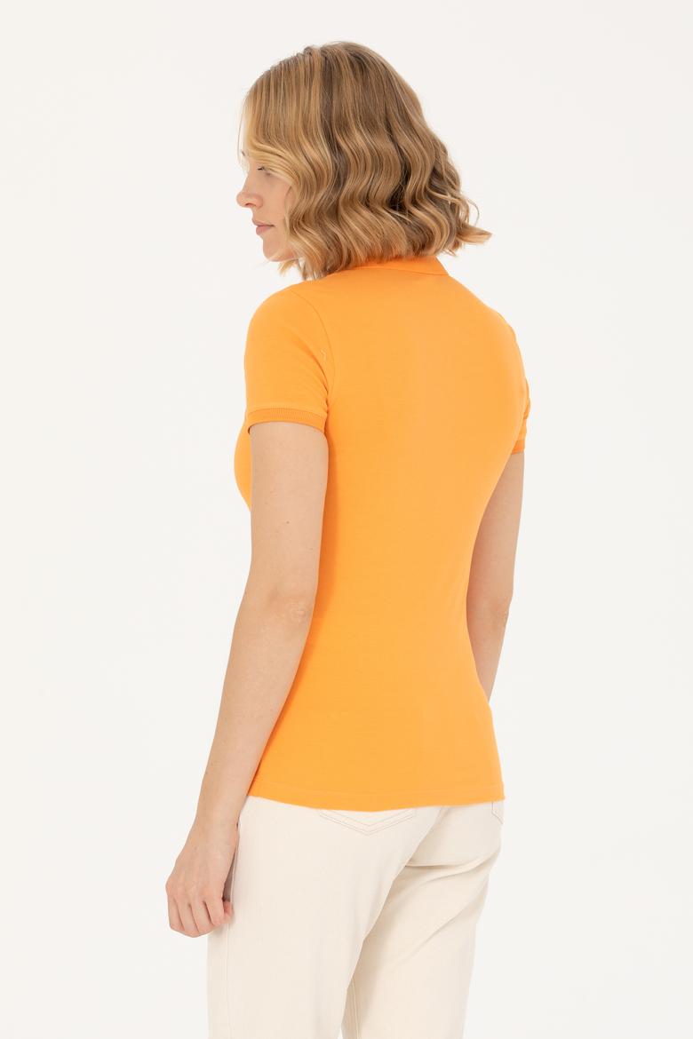 Kadın Turuncu Tişört - 50262716038