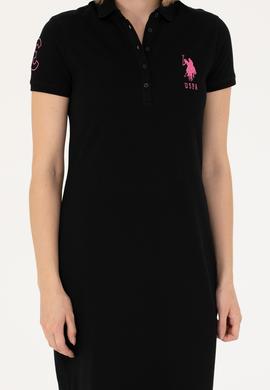 Kadın Siyah Örme Elbise - 50267566029