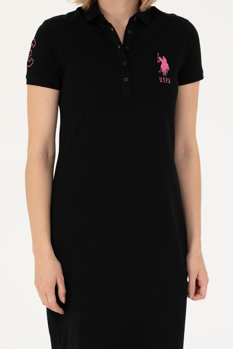 Kadın Siyah Örme Elbise - 50267566029