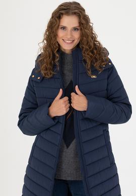 Kadın Lacivert Kaban - 50271096003