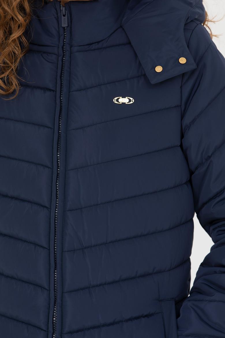 Kadın Lacivert Kaban - 50271096003