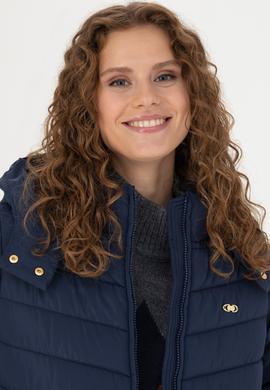 Kadın Lacivert Kaban - 50271096003