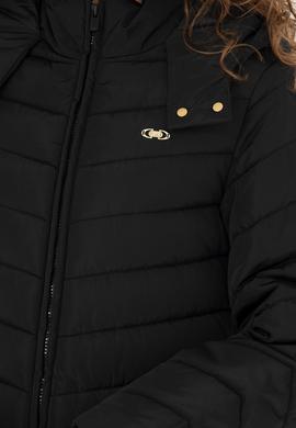 Kadın Siyah Kaban - 50271096020