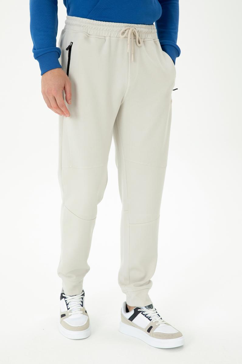 Erkek Bej Eşofman Altı