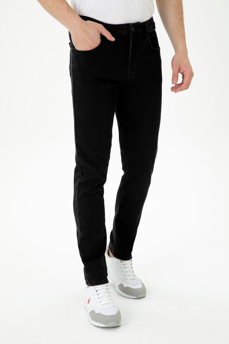 Erkek Siyah Jean Pantolon - 50272605008