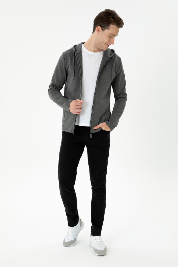 Erkek Siyah Jean Pantolon