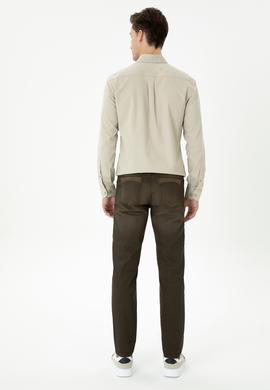 Erkek Kahverengi Jean Pantolon - 50272562038