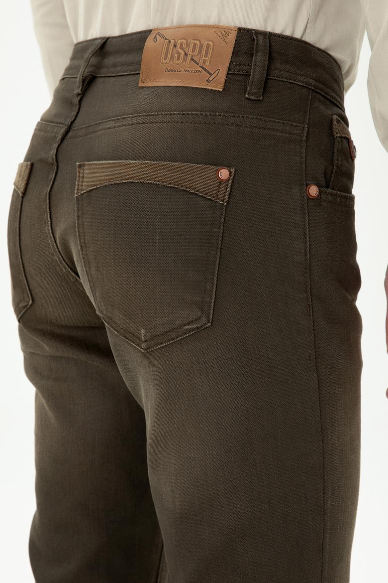 Erkek Kahverengi Jean Pantolon - 50272562038