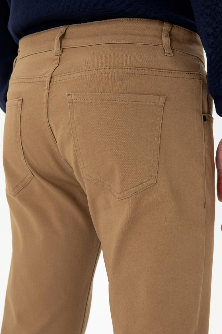 Erkek Camel Kanvas Pantolon - 50275532184