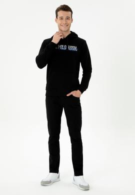 Erkek Siyah Kanvas Pantolon - 50275532289