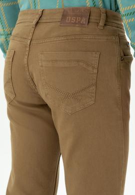 Erkek Slim Fit Açık Haki Kanvas Pantolon - 50272363102