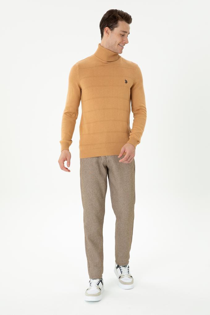 Erkek Kum Kanvas Pantolon